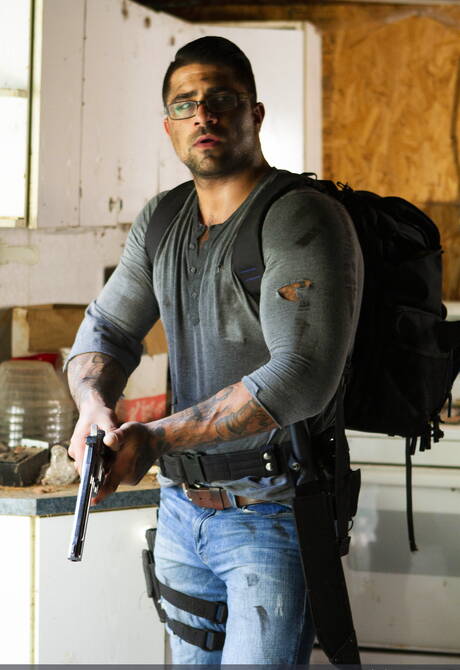 Der muskulöse Kanadier Ryan Bones und der harte Kanadier Shane Jackson bohren einen Arsch