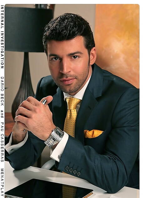 Men At Play: Spanish otter Dario Beck and muscular Pau Casserras have a hot sex