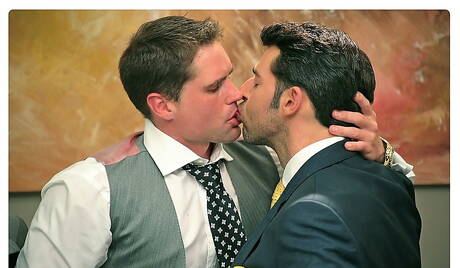 Spanish otter Dario Beck and muscular Pau Casserras have a hot sex