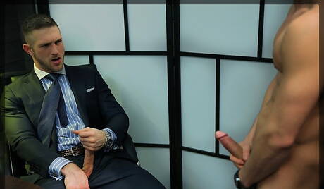 匈牙利帥哥 Darius Ferdynand 和美國強壯公牛 Paul Wagner 互相吸吮和操弄