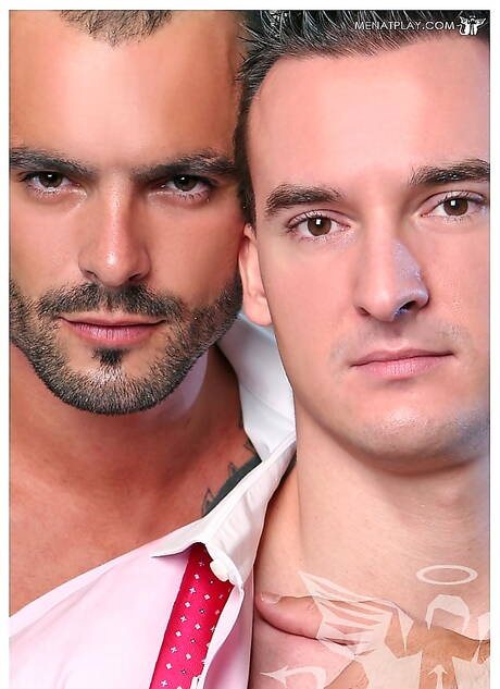 Men At Play: Sexy dude Issac Jones and gorgeous guy Michael Troy make a love