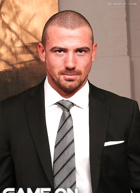 Men At Play: Superstud David Dirdam and british well-built Marco Sessions in hot anal sex