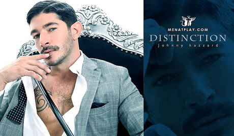 Il muscoloso americano Johnny Hazzard mostra un corpo robusto