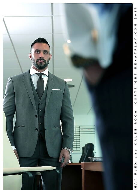 Men At Play: Sexy boy Caleb Roca and sexy buddy Flex drilling an ass