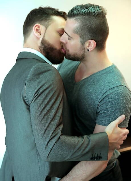 Isaac Eliad and dutch beefcake Logan Moore have a good anal sex