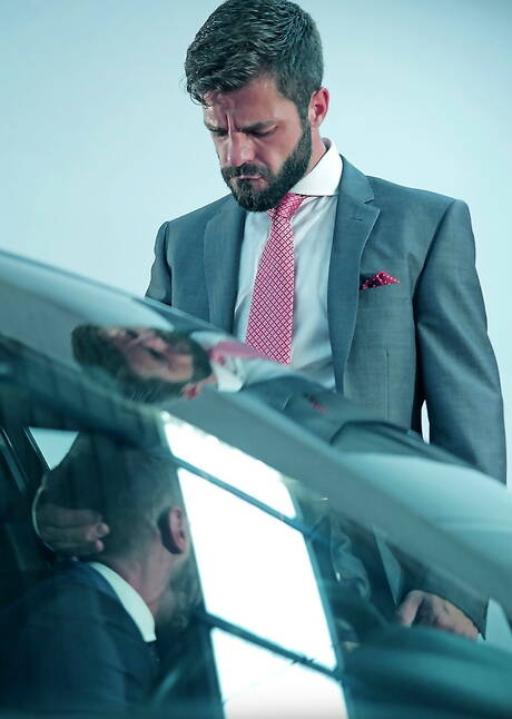 Spanish hot bear Dani Robles and portuguese well-built Hector De Silva fuck ass after blowjob