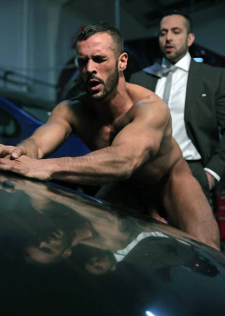 Argentinian gay bear Adam Champ and spanish gay bear Denis Vega make a love