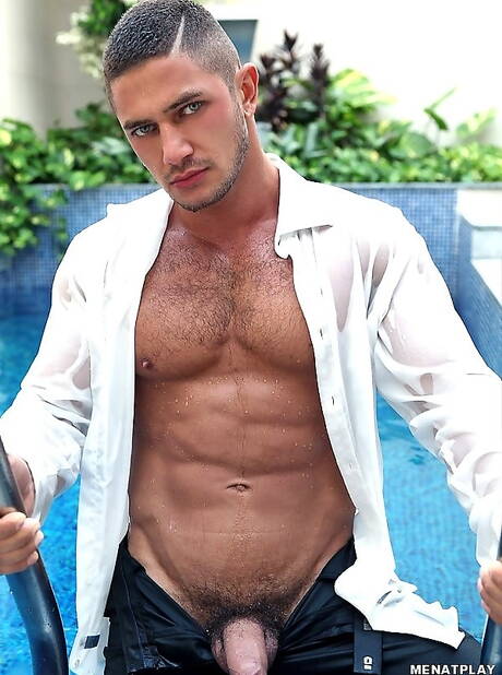 Russian superstud Dato Foland and swedish hunk Tomas Brand in hot anal sex outside