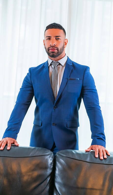 Hot buddy Mateo Zagal and sexy guy Skyy Knox have a good anal sex