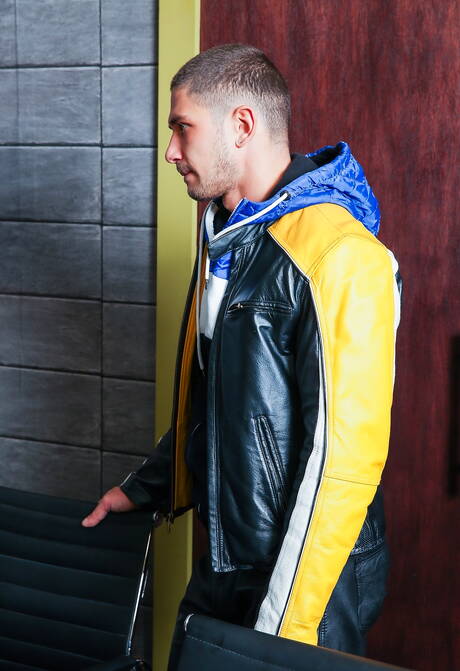 Men At Play: Russian tough guy Dato Foland and american hunk Landon Conrad have a good anal sex