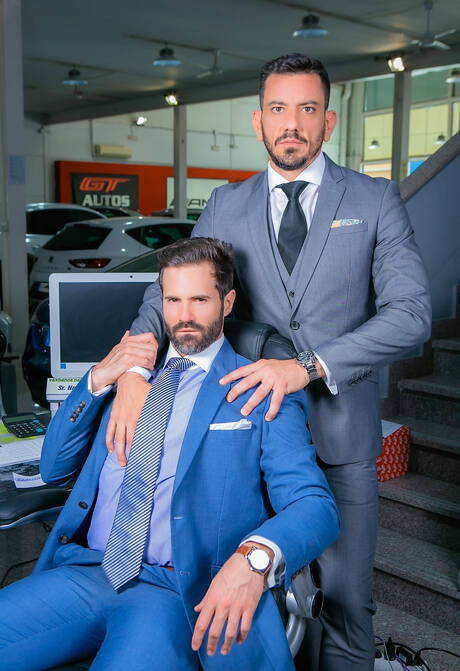 Der gut gebaute Dani Robles und der starke Mann Joe Gillis haben heißen Paarsex