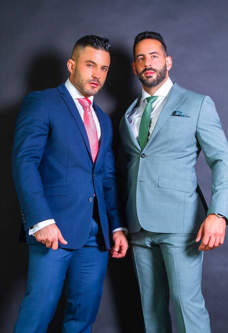 巴西硬漢安迪·斯塔爾和肌肉男馬西莫·阿拉德的火熱同性戀場景