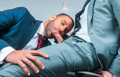 Der kräftige Franky Fox und der attraktive Gustavo Cruz haben guten Analsex