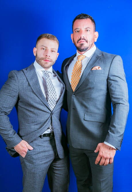 Men At Play: Diego, Drew, Joe, Sir Peter in hot groupsex scene