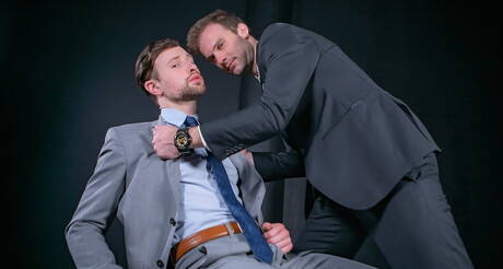 Der englische Otter Drew Dixon und der kanadische Schönling Gabriel Clark haben heißen Paarsex