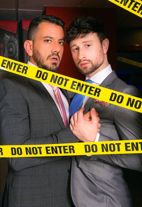 Der muskulöse Drew Dixon und der Hengst Joe Gillis lieben sich