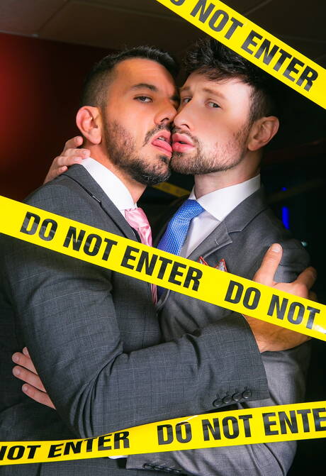 Der muskulöse Drew Dixon und der Hengst Joe Gillis lieben sich