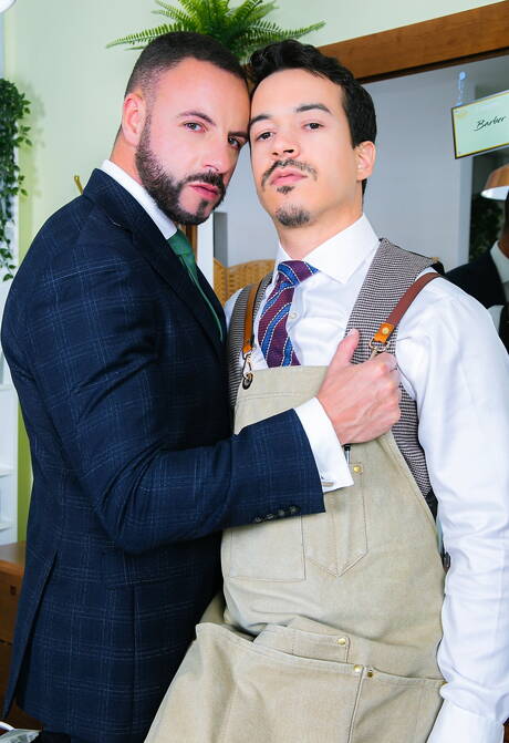 Der Muskelprotz Jonathan Miranda und der harte Kerl Leo Rosso lieben sich