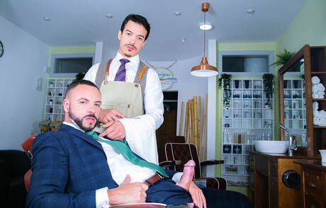 Der Muskelprotz Jonathan Miranda und der harte Kerl Leo Rosso lieben sich