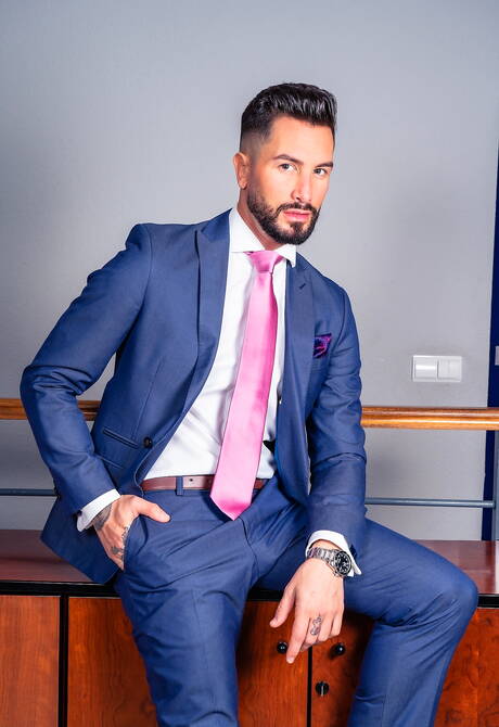 Spanish young dude Andrea Suarez and  Viciousmen in hot ass bang