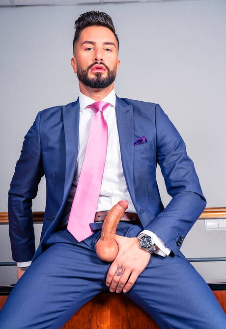 Spanish young dude Andrea Suarez and  Viciousmen in hot ass bang