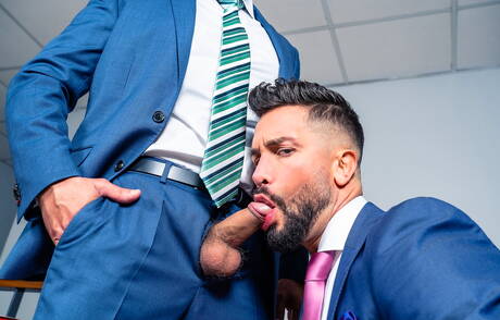 Spanish young dude Andrea Suarez and  Viciousmen in hot ass bang