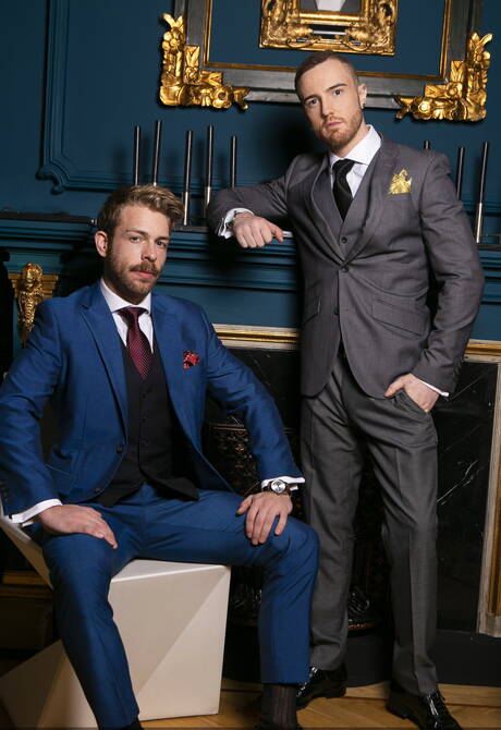 English hairy stud Gabriel Phoenix and scottish well-built Jp Dubois in hot anal sex