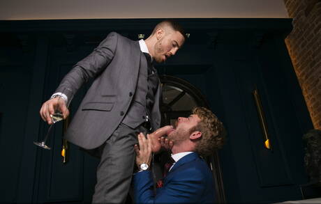 English hairy stud Gabriel Phoenix and scottish well-built Jp Dubois in hot anal sex