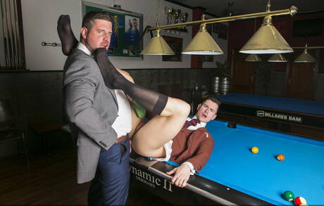 Men At Play: Muscular David Cork and english tough guy Lukas Daken in hard anal sex