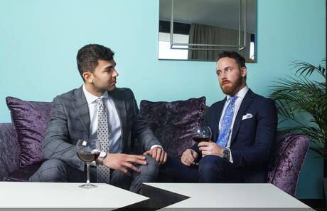 Brazilian muscular Alexander Muller and dutch beefy Logan Moore fuck ass after sucking