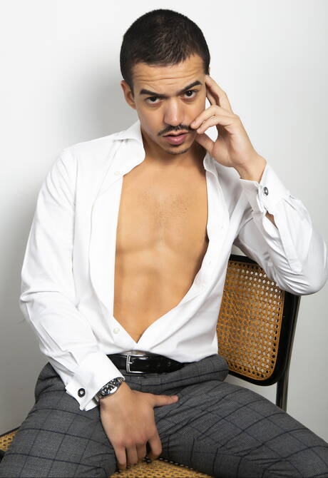 Men At Play: Well-built Dani Rivera and strongman Jonathan Miranda fuck ass after sucking