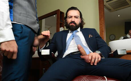 Hengst Dani Rivera und Superhengst Miguel Angel in heißer homosexueller Action