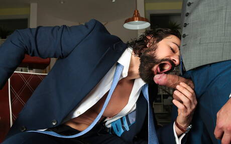 Hengst Dani Rivera und Superhengst Miguel Angel in heißer homosexueller Action