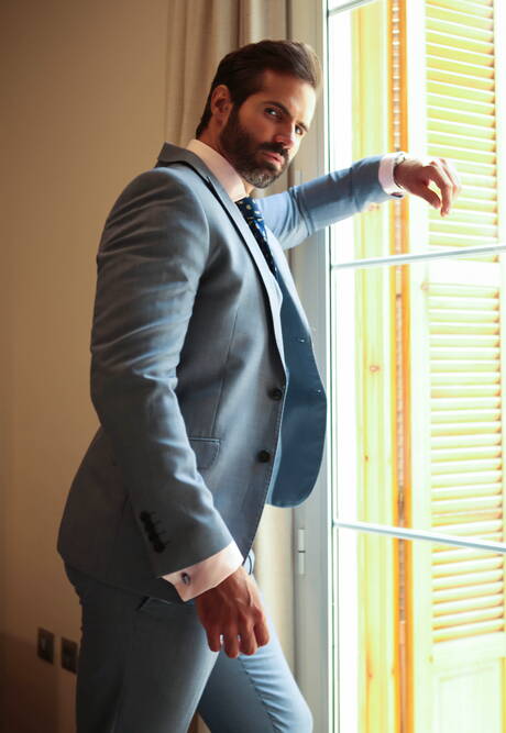 O bonitão Cristian Sam e o bonitão Dani Robles fazem amor