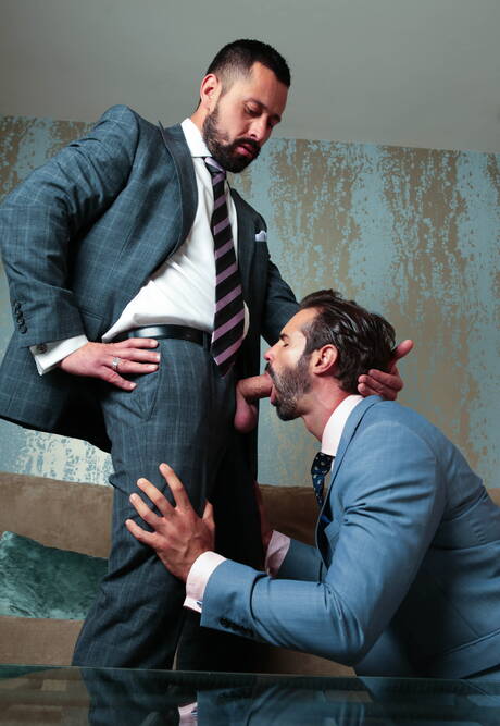 Der attraktive Cristian Sam und der attraktive Dani Robles lieben sich