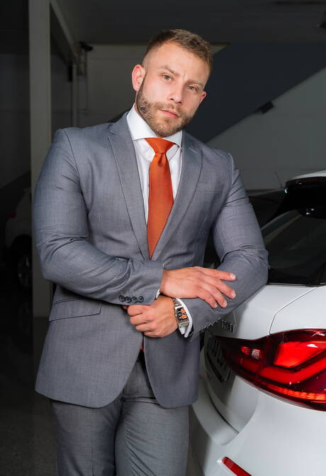 Men At Play: Spanish muscular Diego Reyes and portuguese mature bear Sir Peter fuck ass after sucking