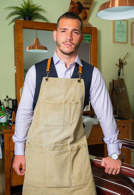 Husky guy Bruno Max and hunk Ricky Hard sucking and fucking each other