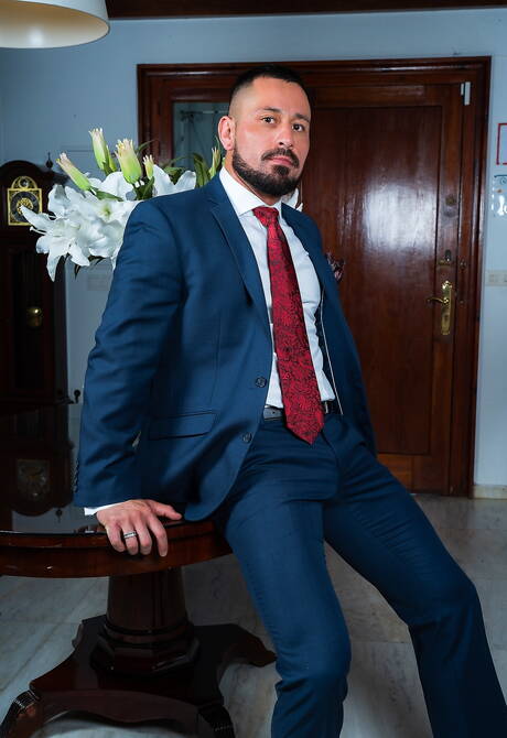 Der kräftige Cristian Sam und der attraktive Javi Gray bei einer heißen Arschfick-Action