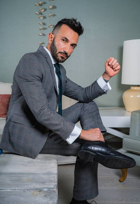 Superstud Johnny Viper en de goed gebouwde Australische Leander zuigen en neuken elkaar