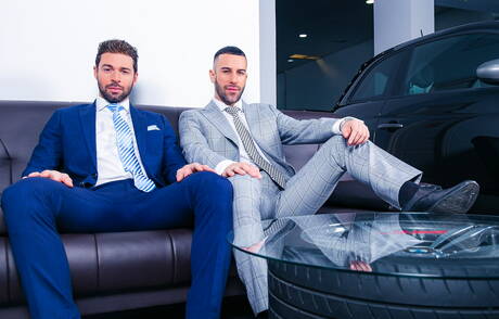 Der Muskelprotz Dario Beck und der attraktive Gustavo Cruz haben heißen Paarsex