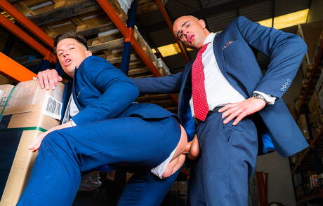 Men At Play: Stud Diego Summers and superstud Ruslan Angelo in hard anal sex