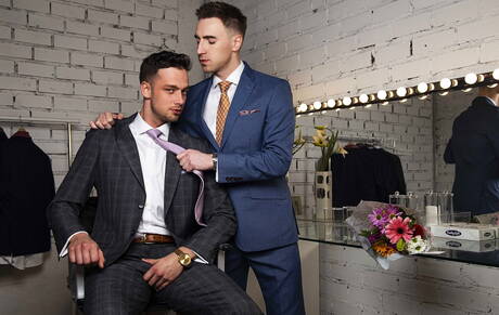 Der bullige Belgier Damon Heart und der attraktive Pole Kayden Gray lieben sich