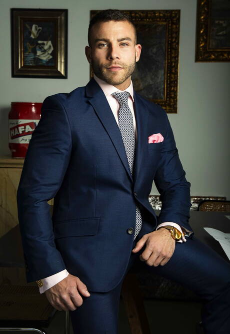 Men At Play: Spanish muscular Diego Reyes and american tough guy Jj Knight in hot ass fuck action