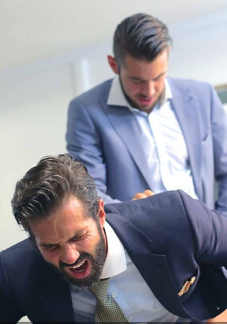 Spanish hot bear Dani Robles and american stud Dante Colle have a good sex