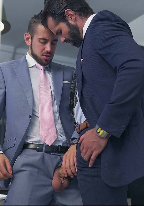 Spanish hot bear Dani Robles and american stud Dante Colle have a good sex