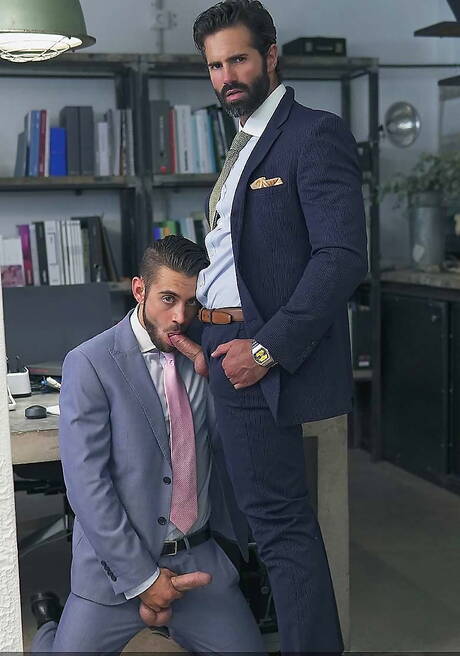 Spanish hot bear Dani Robles and american stud Dante Colle have a good sex