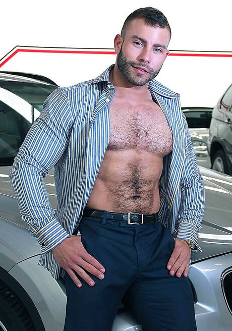 Men At Play: Latino well-built Andy Star and spanish strong bull Diego Reyes make a love