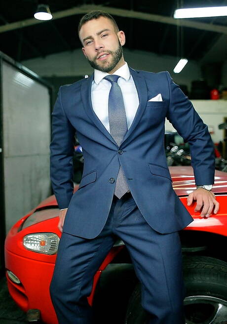 Superstud Diego Reyes and stud Gabriel Lunna fuck ass after sucking cock