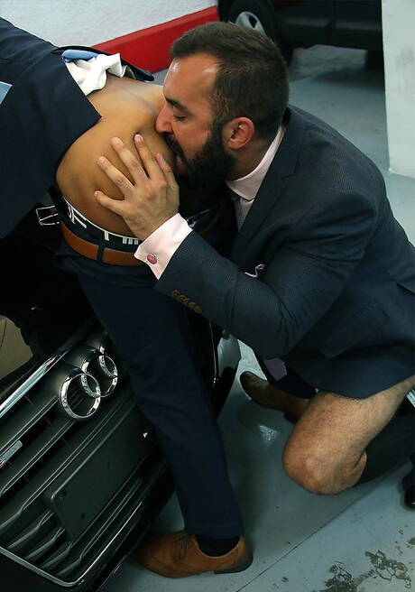 Der heiße Salvador Mendoza und der sinnliche Typ Xavi Duran haben Analsex