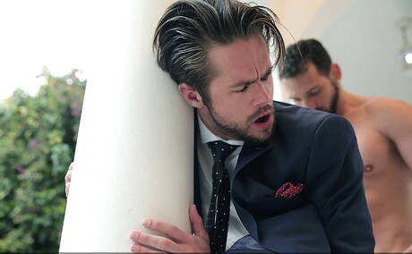 Muscular Enzo Rimenez and tough guy Mike De Marko sucking and fucking each other